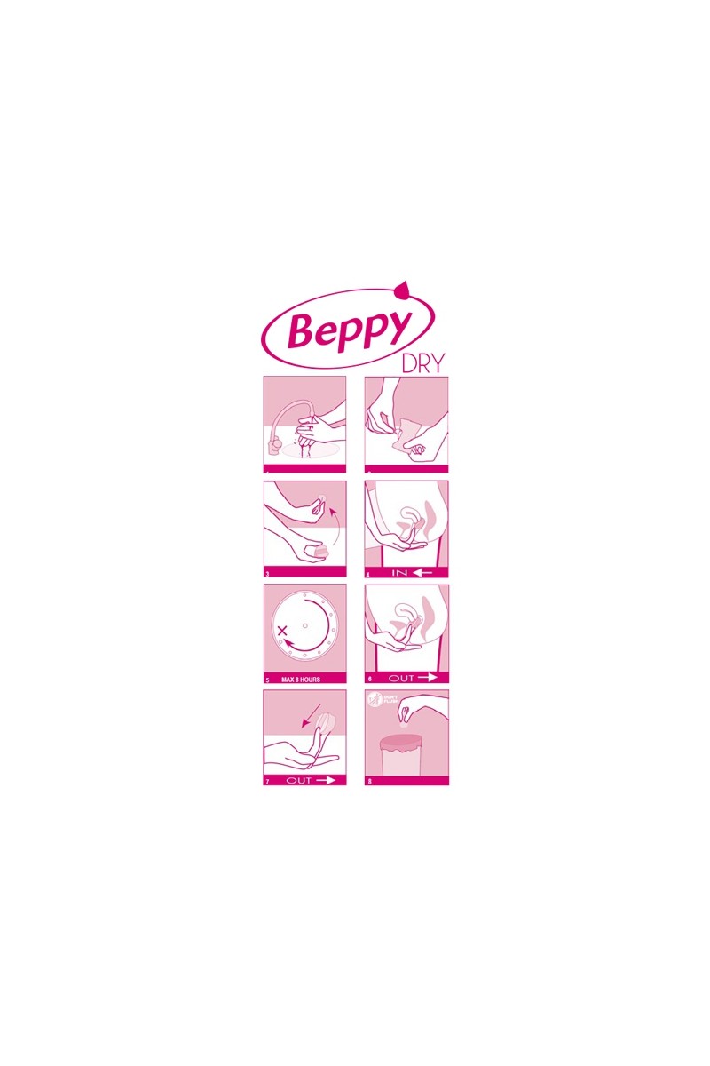 Boite 8 tampons Beppy DRY
